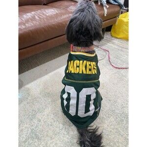 NFL Official Team Pet Wear GREEN BAY PACKERS DOG Jersey  00 Size XL